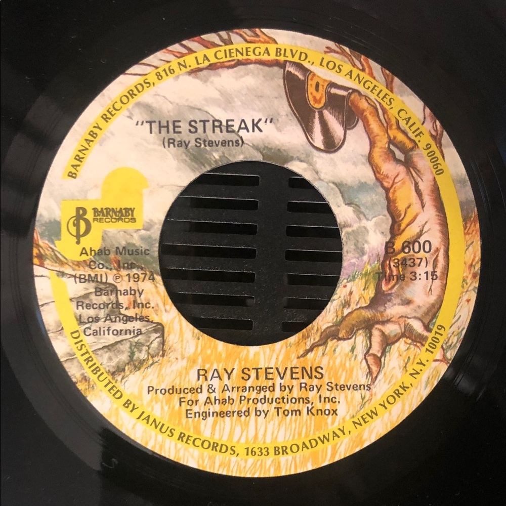 Ray Stevens "The Streak" Vinyl Record ‘74